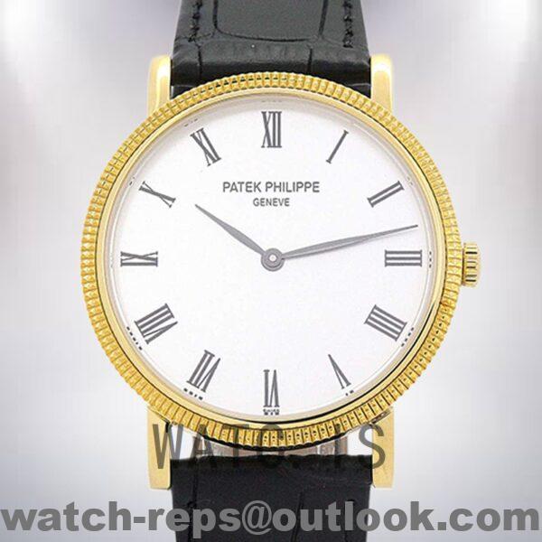 Patek Philippe Calatrava Men's 5120J-001 36mm Automatic Gold-tone Watch