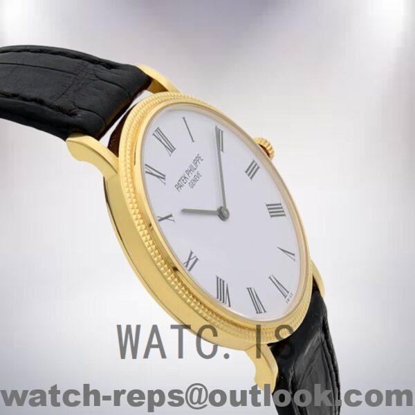 Patek Philippe Calatrava Men's 5120J-001 36mm Automatic Gold-tone Watch - Image 3