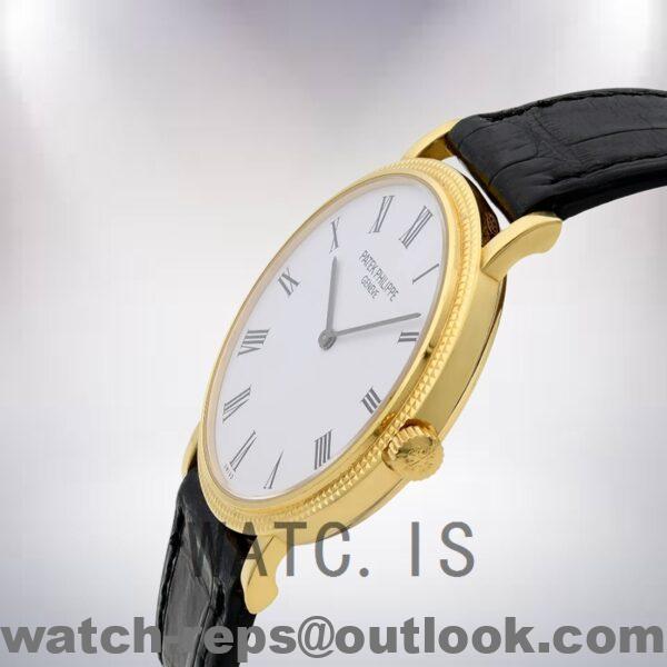 Patek Philippe Calatrava Men's 5120J-001 36mm Automatic Gold-tone Watch - Image 4