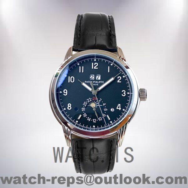 Patek Philippe Grand Complications 40mm Men’s GrandBKAL020 Black Dial Silver-tone Watch 5