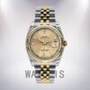 Rolex Datejust 116233-CSJ Men's 36mm Jubilee Bracelet Champagne Dial Watch - Image 2