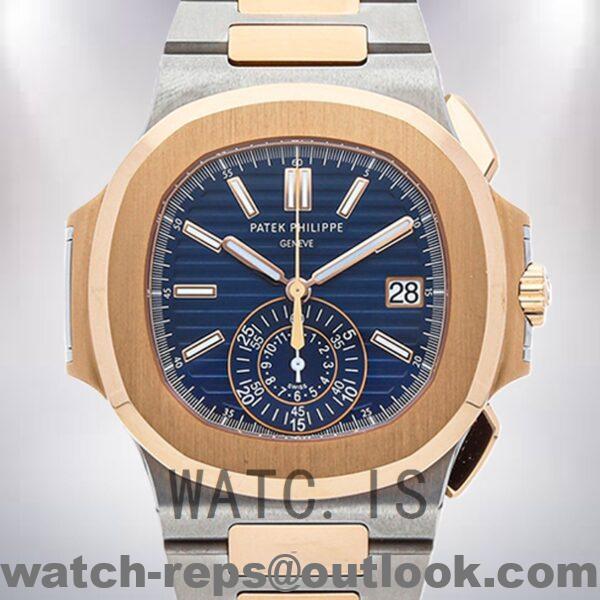 Patek Philippe Nautilus 40mm Men’s 5980/1AR-001 Rose Gold-tone Watch 4