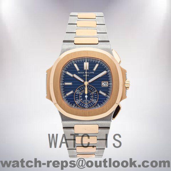 Patek Philippe Nautilus 40mm Men’s 5980/1AR-001 Rose Gold-tone Watch 5