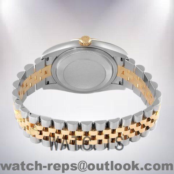 Rolex Datejust Men's 116233BKDJ 36mm Automatic Silver-tone Watch - Image 4
