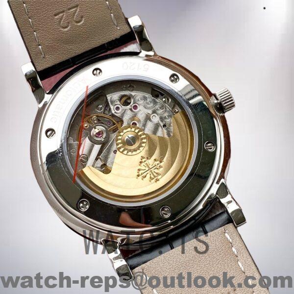 Patek Philippe Calatrava Men's CalatravaBKRL004 40mm Automatic Leather Strap Watch - Image 4