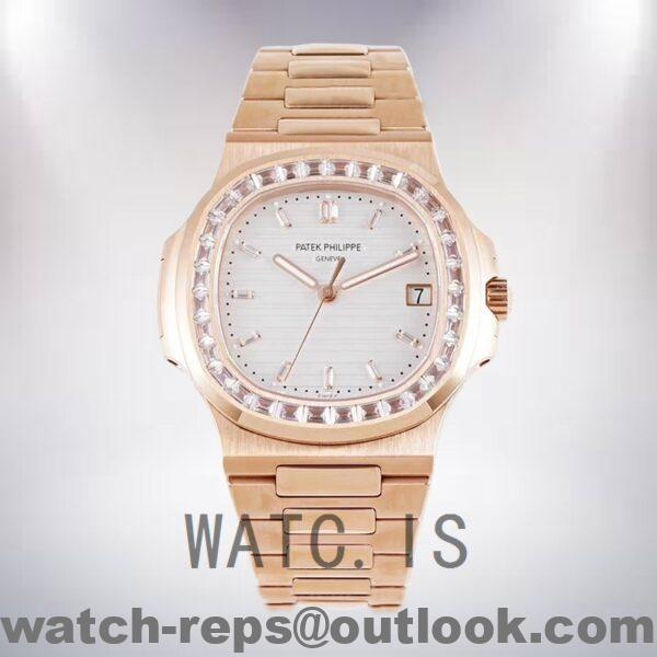 Patek Philippe Nautilus 5711 40mm Men White Dial Watch - Image 2
