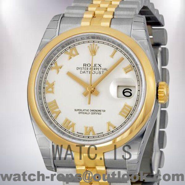 Rolex Datejust 116203-0144 36mm Men's Automatic Jubilee Bracelet Watch