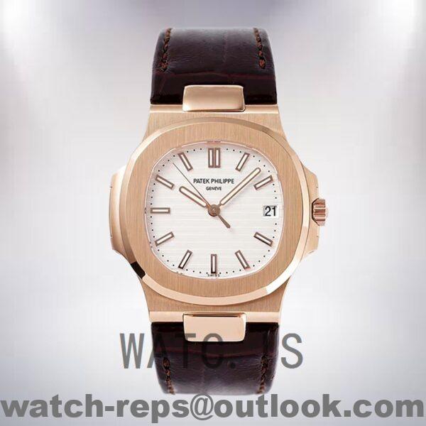 Patek Philippe Nautilus Men’s 40mm 5711J-001 Rose Gold-tone Automatic Watch 5