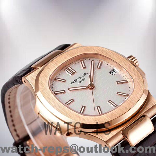 Patek Philippe Nautilus Men’s 40mm 5711J-001 Rose Gold-tone Automatic Watch 6