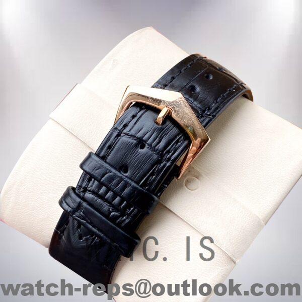 Patek Philippe Calatrava Men's 40mm 5227J-001-2 Leather Strap Watch - Image 4