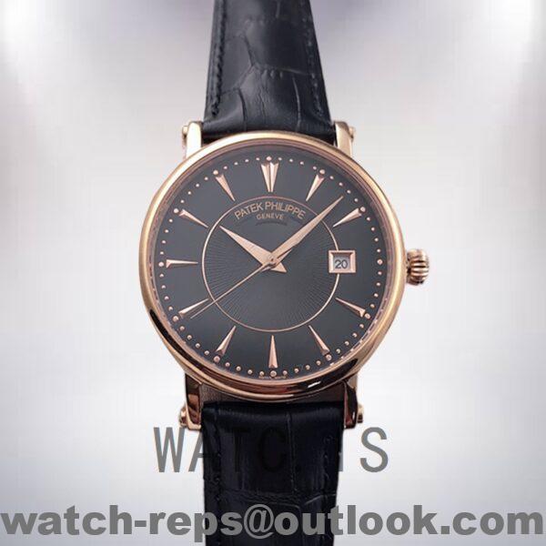 Patek Philippe Calatrava 40mm Men's 5153R-001-2 Rose Gold-tone Watch - Image 2