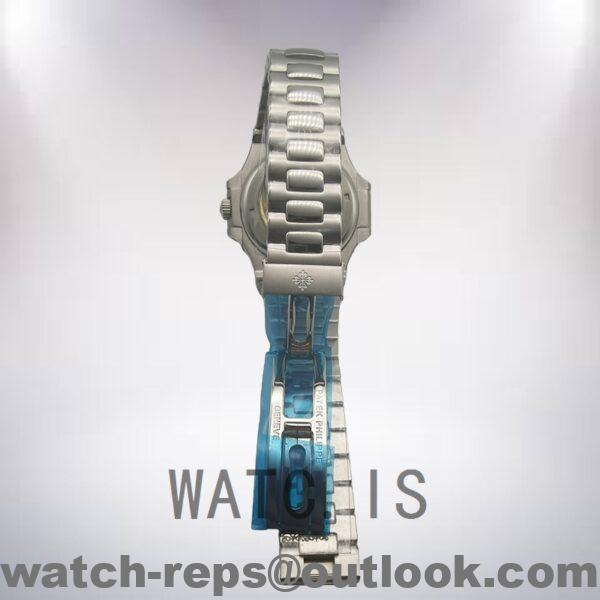Patek Philippe Nautilus Men's 5711/1A-010 40mm Blue Dial Silver-tone Watch - Image 5