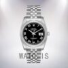 Rolex Datejust Men's 36mm 116200BKRJ Silver-tone Automatic Watch - Image 2