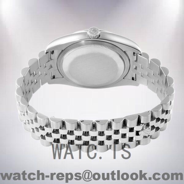 Rolex Datejust Men's 36mm 116200BKRJ Silver-tone Automatic Watch - Image 4
