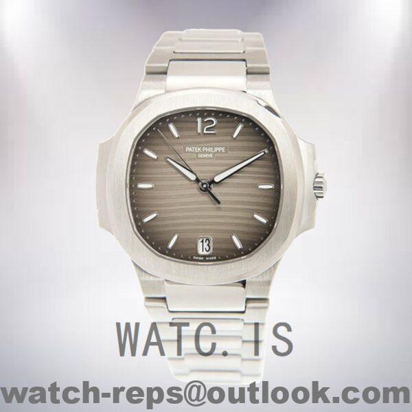 Patek Philippe Nautilus 32mm 7118/1A-011 Ladies Gray Dial Silver-tone Watch - Image 2