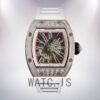 Richard Mille RM023 Around 50*40mm Men RM023 Rubber Band Transparent Dial Watch - Image 2
