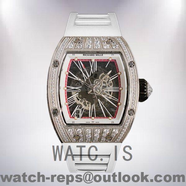 Richard Mille RM023 Around 50*40mm Men RM023 Rubber Band Transparent Dial Watch - Image 2