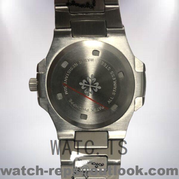 Patek Philippe Nautilus 32mm 7118/1A-011 Ladies Gray Dial Silver-tone Watch - Image 4