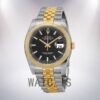 Rolex Datejust Men's 116203BKSJ 36mm Automatic Silver-tone Watch - Image 2