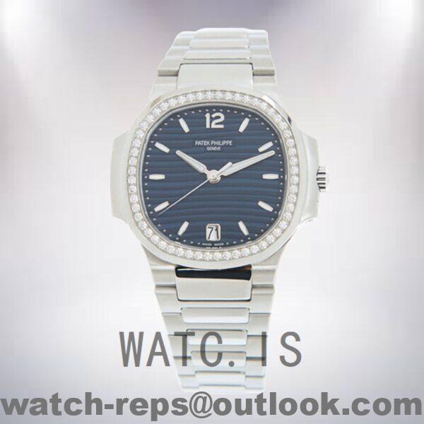 Patek Philippe Nautilus Ladies 7118/1200A-001 32mm Quartz Watch - Image 2