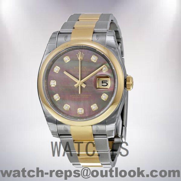 Rolex Datejust 36mm Men's 116203BKMDO Automatic Watch - Image 2
