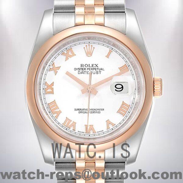 Rolex Datejust 116201-63601 Men's 36mm Jubilee Bracelet Watch