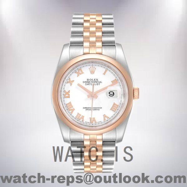 Rolex Datejust 116201-63601 Men's 36mm Jubilee Bracelet Watch - Image 2