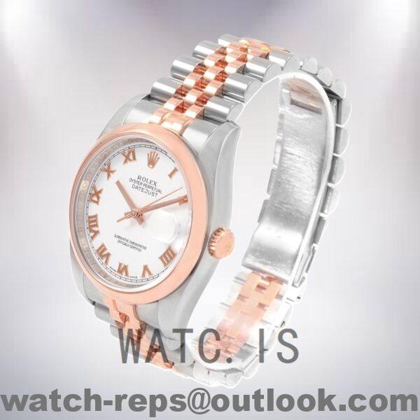 Rolex Datejust 116201-63601 Men's 36mm Jubilee Bracelet Watch - Image 3