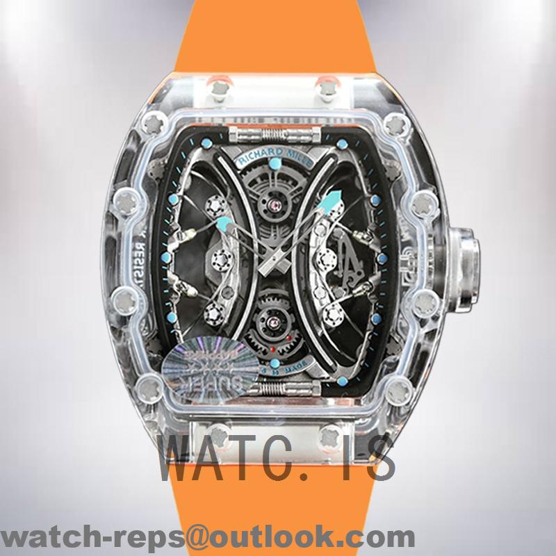 Richard Mille RM12-01 Around 50*40mm Men RM12-01 Strap Watch 2