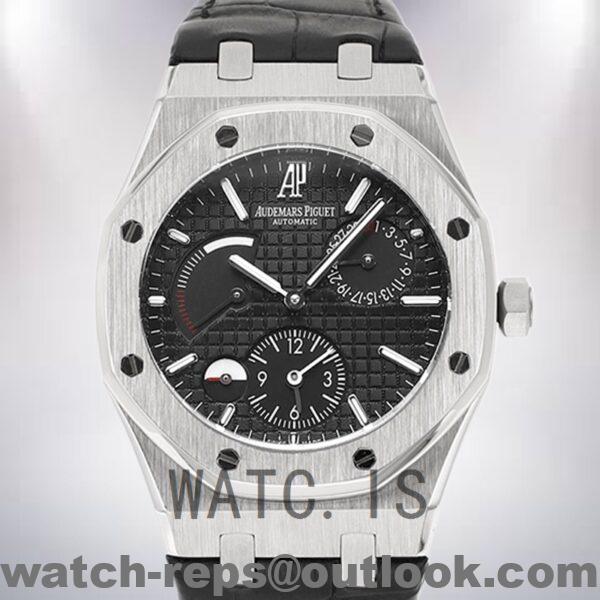 Audemars Piguet Royal Oak 41mm Men's 26120ST.OO.1220ST.03-L Leather Strap Automatic Watch