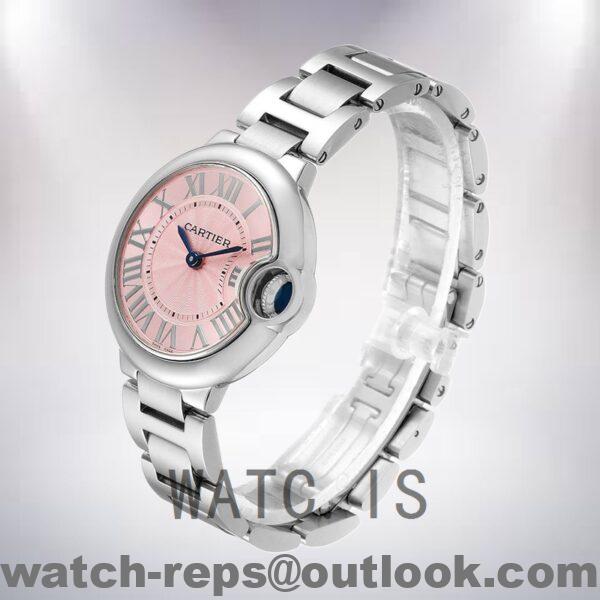 Cartier Ballon Bleu Ladies 36mm WSBB0033 Pink Dial Watch - Image 3