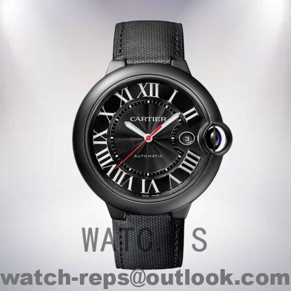 Cartier Ballon Bleu WSBB0015 42mm Men's Black Dial Automatic Watch - Image 2