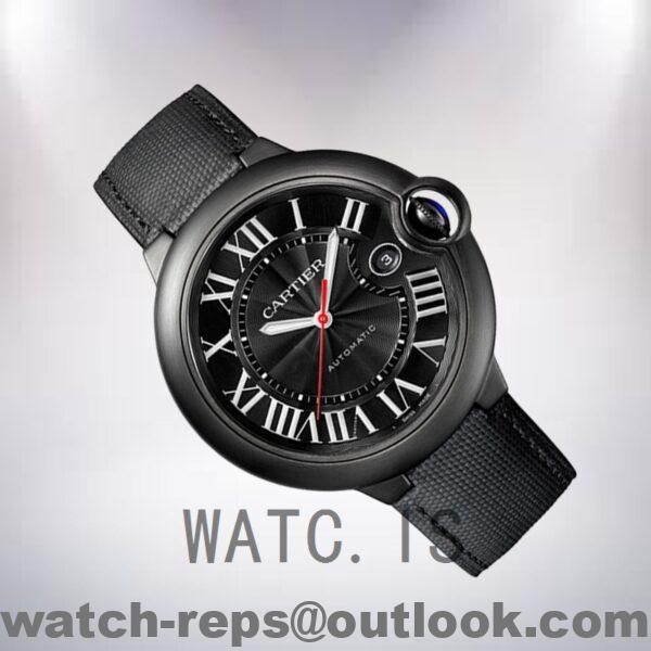 Cartier Ballon Bleu WSBB0015 42mm Men's Black Dial Automatic Watch - Image 3