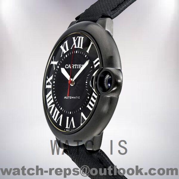 Cartier Ballon Bleu WSBB0015 42mm Men's Black Dial Automatic Watch - Image 4