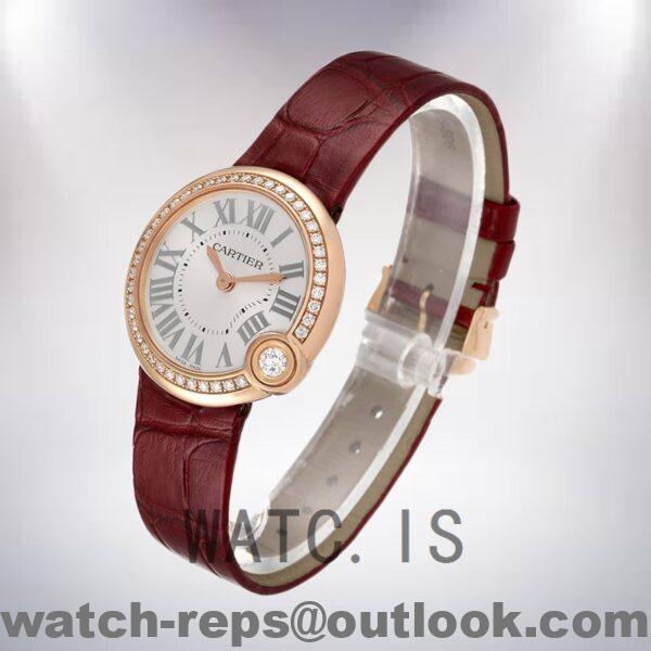 Cartier Ballon Bleu WJBL0005 Ladies 36mm Quartz Strap Watch - Image 3