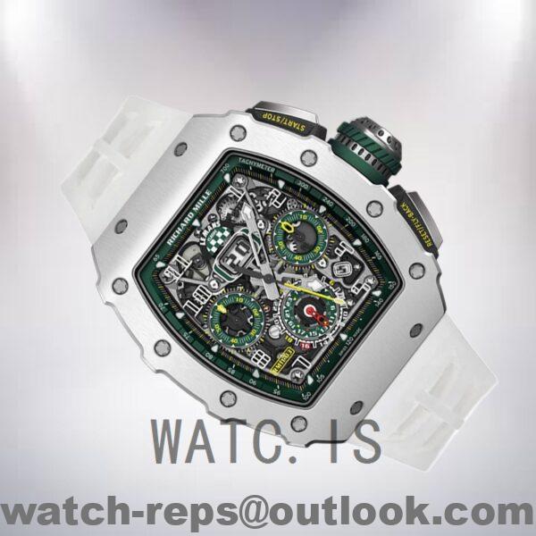 Richard Mille RM 11-03 RM 11-03 Men Around 45mm Silver Watch - Image 3