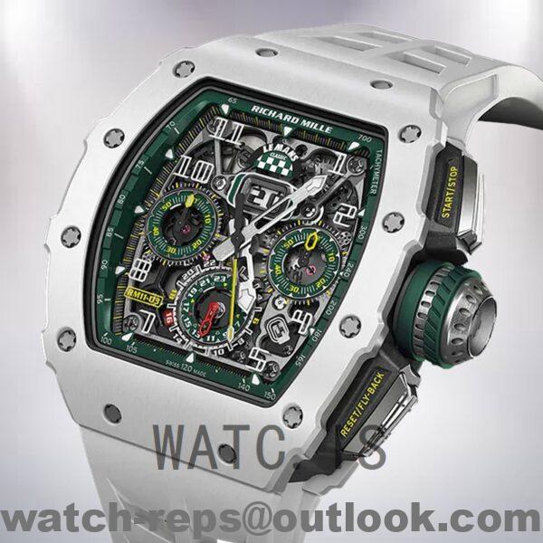Richard Mille RM 11-03 RM 11-03 Men Around 45mm Silver Watch - Image 4