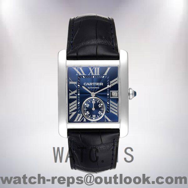 Cartier Tank MC WSTA0010 36mm Men's Strap Watch - Image 2