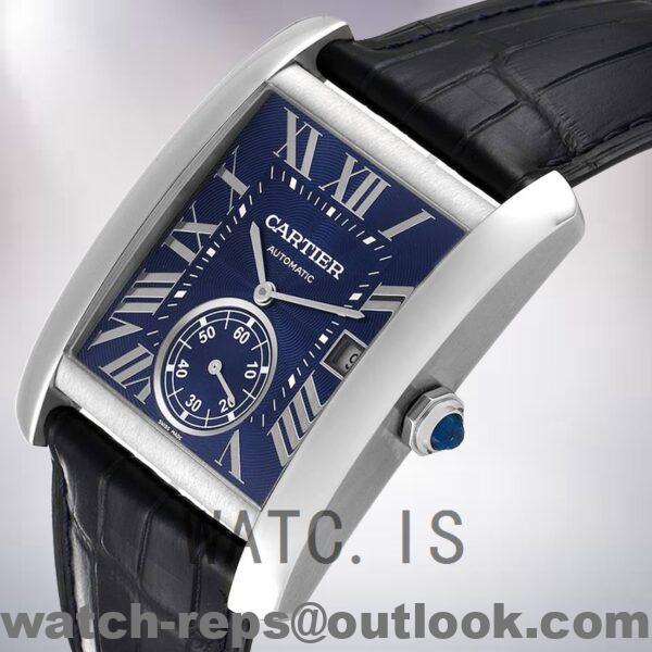 Cartier Tank MC WSTA0010 36mm Men's Strap Watch - Image 3