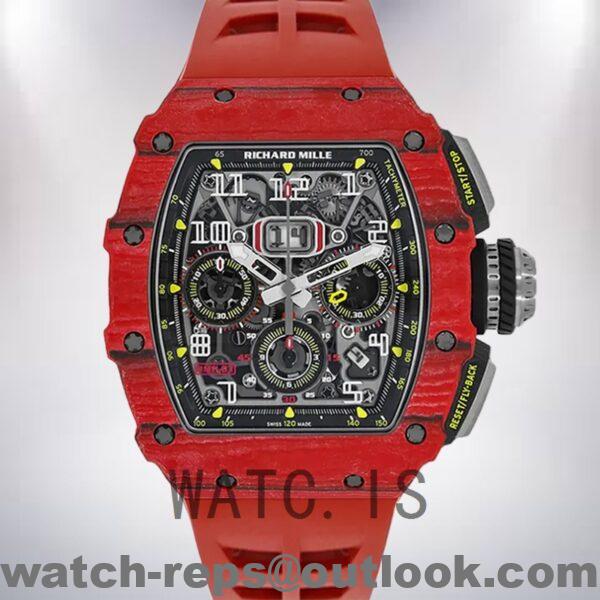 Richard Mille RM 11-03 RM 11-03 Around 45mm Men Automatic Transparent Dial Watch