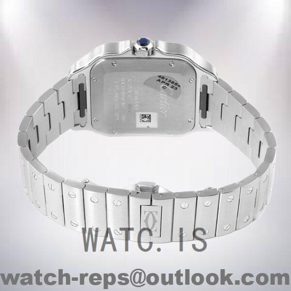 Cartier Santos 39mm Men's WSSA0030 Blue Dial Watch - Image 4