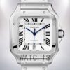 Cartier Santos Men's WSSA0018 39mm Bracelet Watch