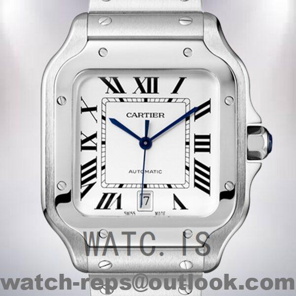 Cartier Santos Men's WSSA0018 39mm Bracelet Watch