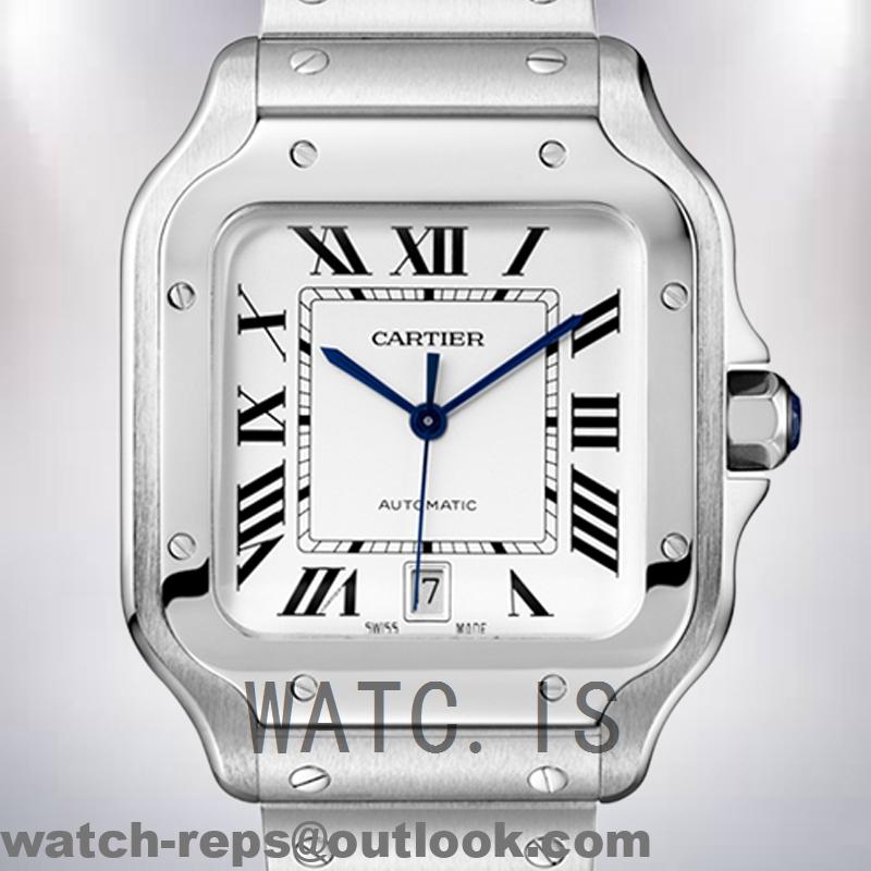 Cartier Santos Men’s WSSA0017 43mm Automatic Watch 2