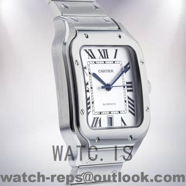 Cartier Santos Men's WSSA0018 39mm Bracelet Watch - Image 3