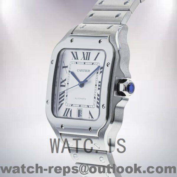 Cartier Santos Men's WSSA0018 39mm Bracelet Watch - Image 4