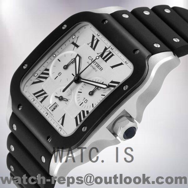 Cartier Santos Men’s WSSA0017 43mm Automatic Watch 6