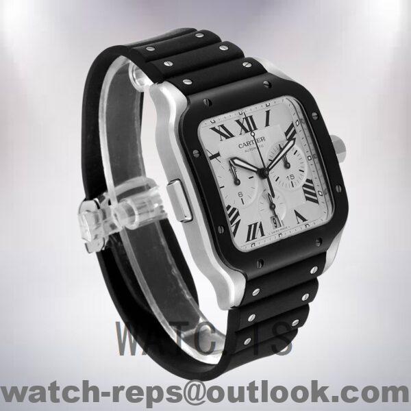 Cartier Santos Men’s WSSA0017 43mm Automatic Watch 7