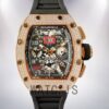 Richard Mille RM011 Around 45mm Men RM011-021 Transparent Dial Watch