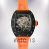 Richard Mille RM35 Around 48*40mm RM35-014 Men Rubber Band Black-tone Watch - Image 4